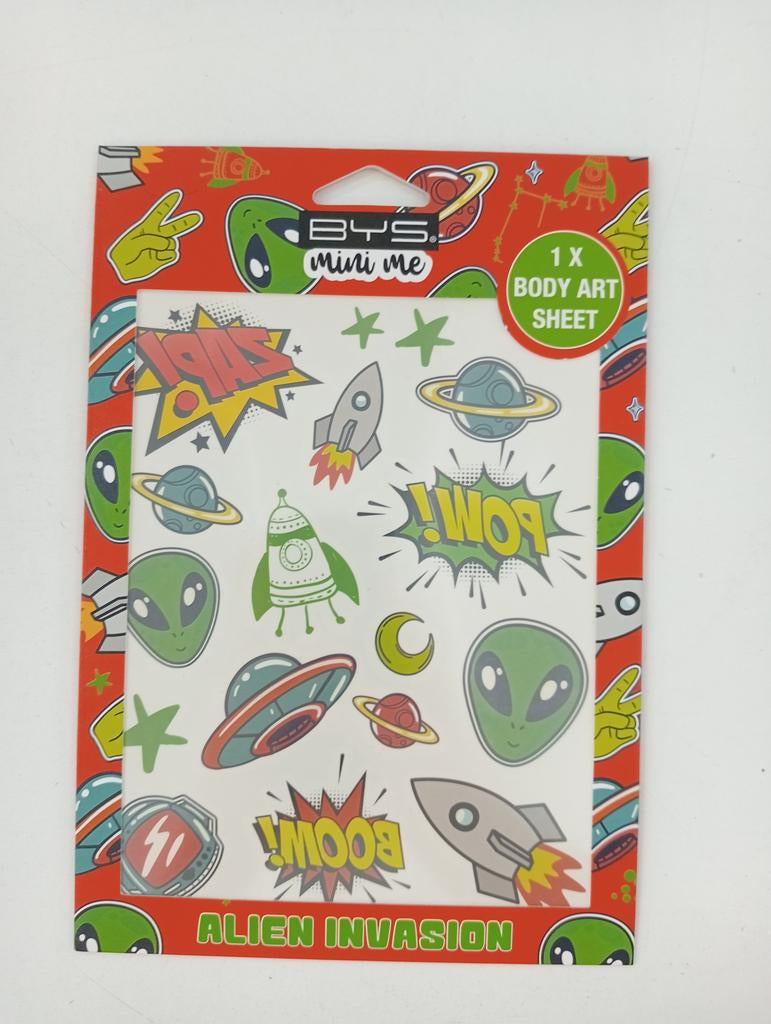 Alien Tattoo Sticker