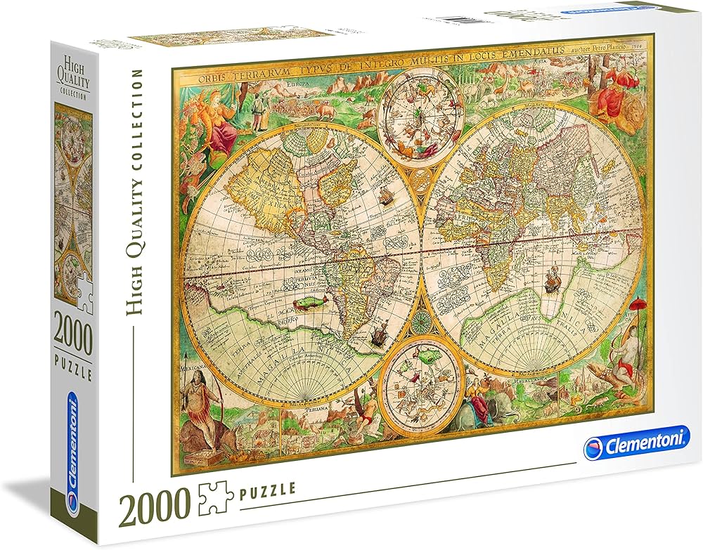 Ancient Map 2000 Piece Puzzle