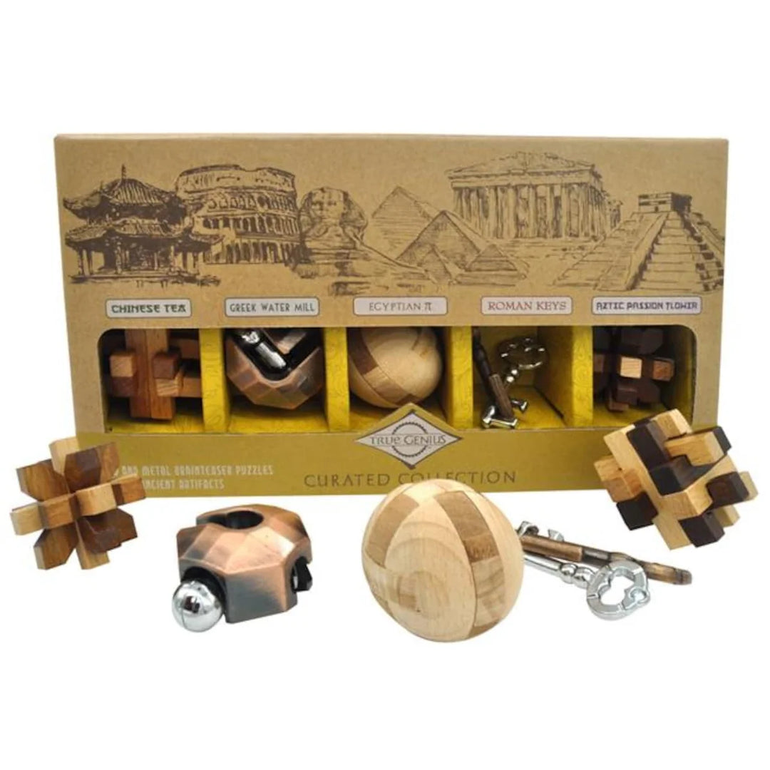 Ancient Metal Brain Teaser Puzzle