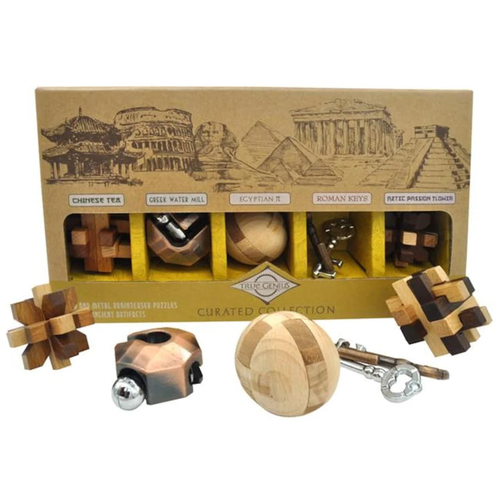 Ancient Metal Brain Teaser Puzzle