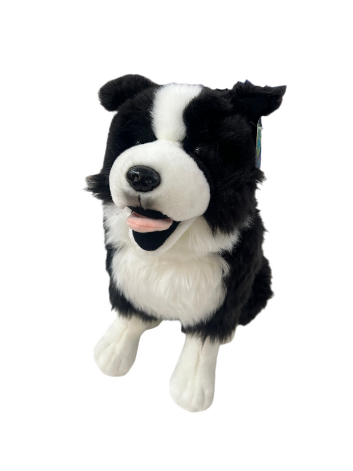 Antics Mac Border Collie sitting 32cm