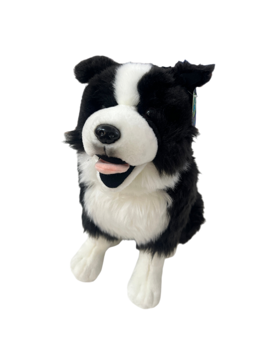 Antics Mac Border Collie sitting 32cm