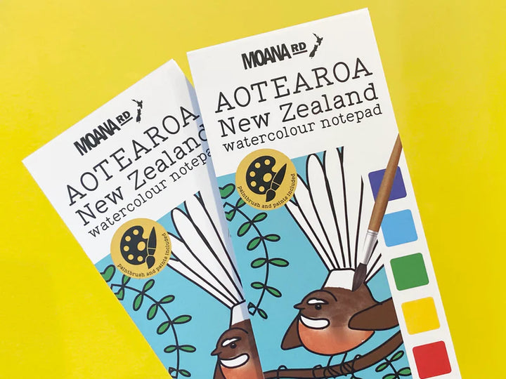 Aotearoa New Zealand Watercolour Notepad