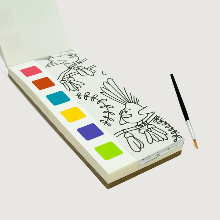 Aotearoa Flora & Fauna Watercolour Notepad
