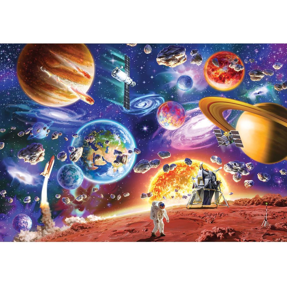 Astronaut in Space 300 Piece jigsaw Puzzle
