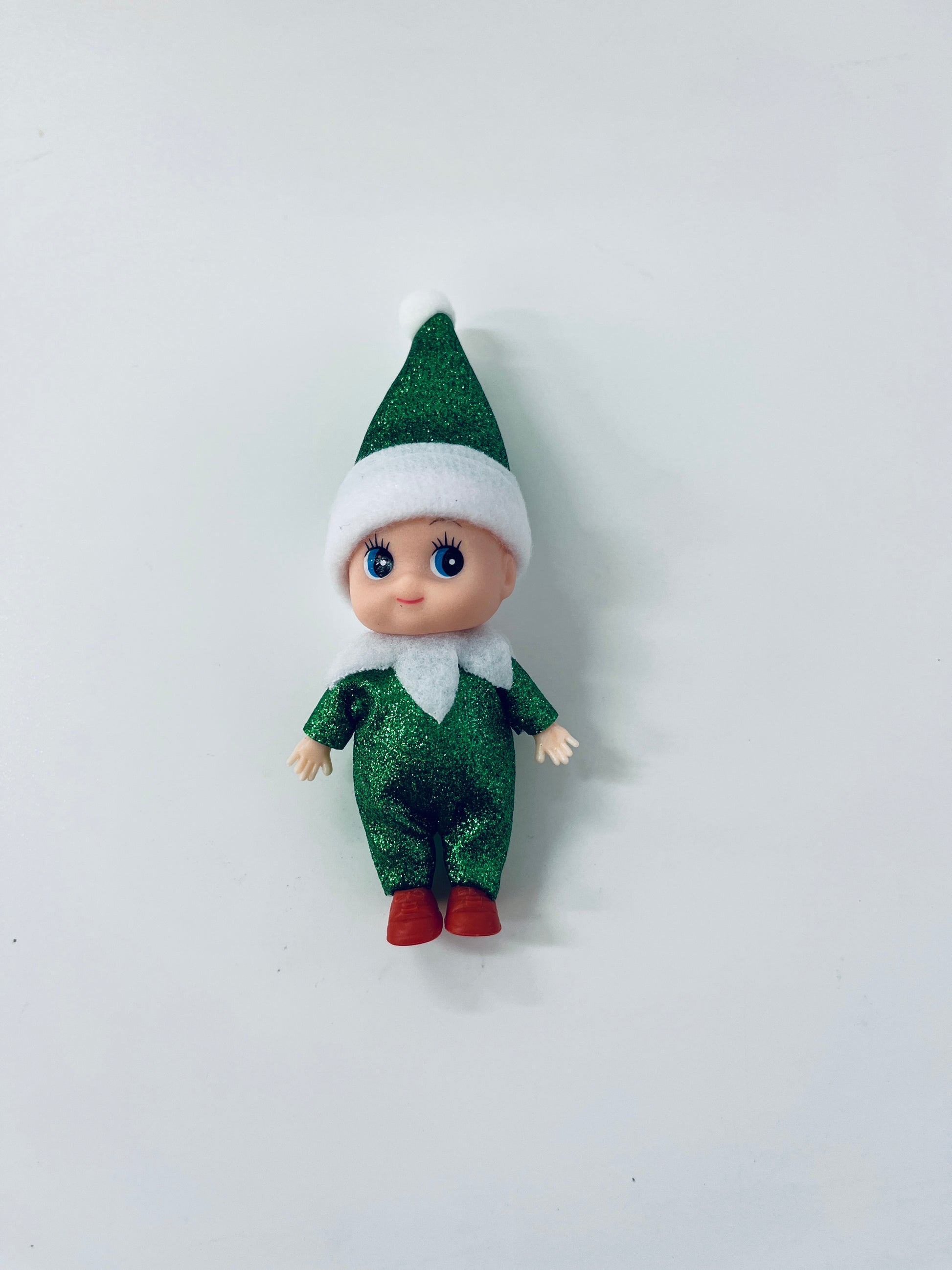 child elf sparkly green
