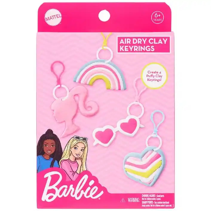 Barbie Air Dry Clay Keyrings