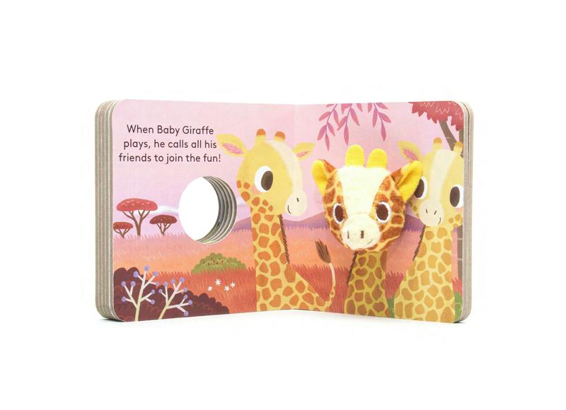 Baby Giraffe | Finger Puppet Book