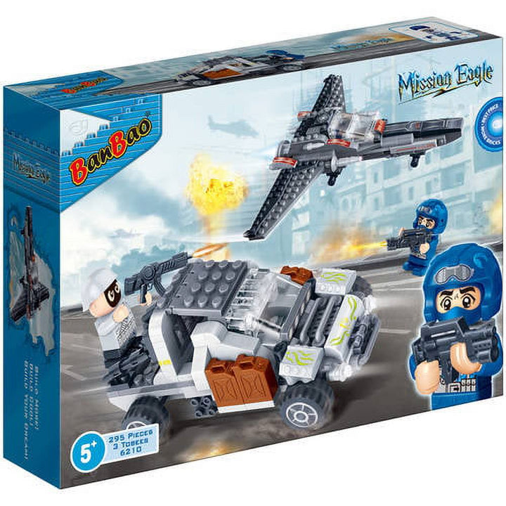 Banbao Mission Eagle combat Truck and Jet 6210