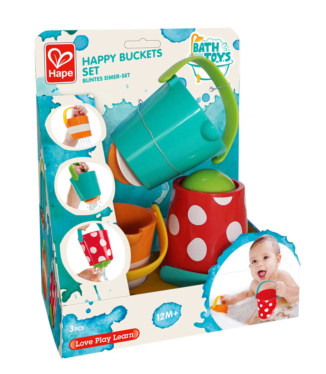 Bath Toy Happy Buckets Hape