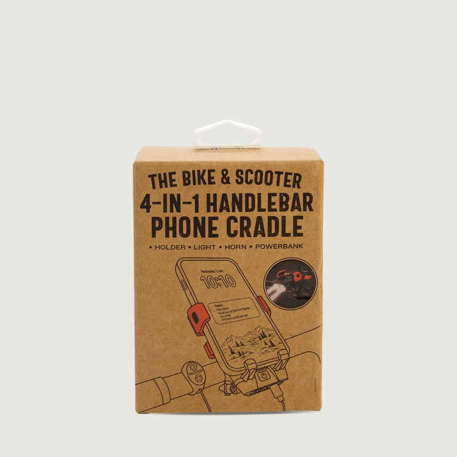 Bike & Scooter 4-in-1 Handlebar Phone Cradle