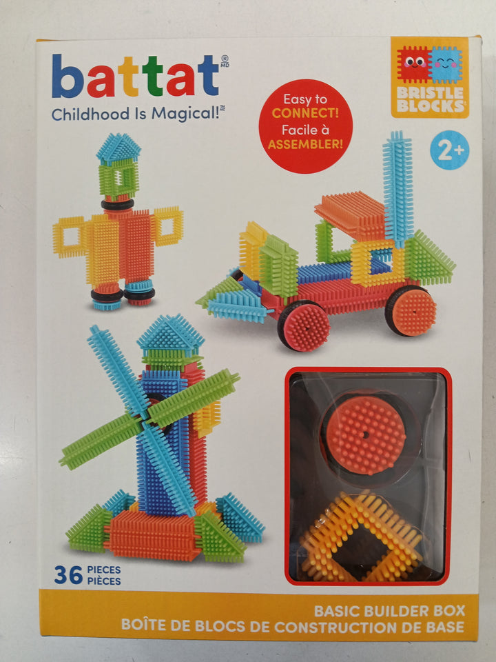 Bristle Blocks Basic Builder Box 36-Piece Set