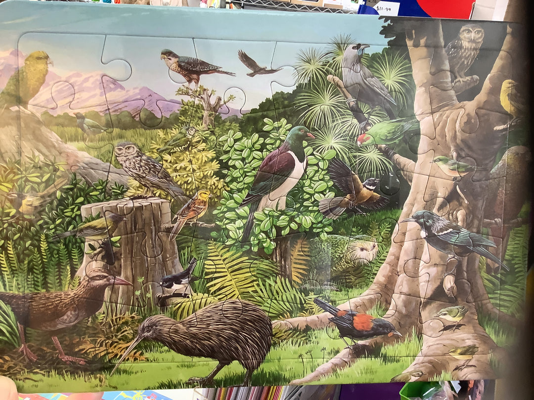 NZ Birds Puzzle - 30 pieces