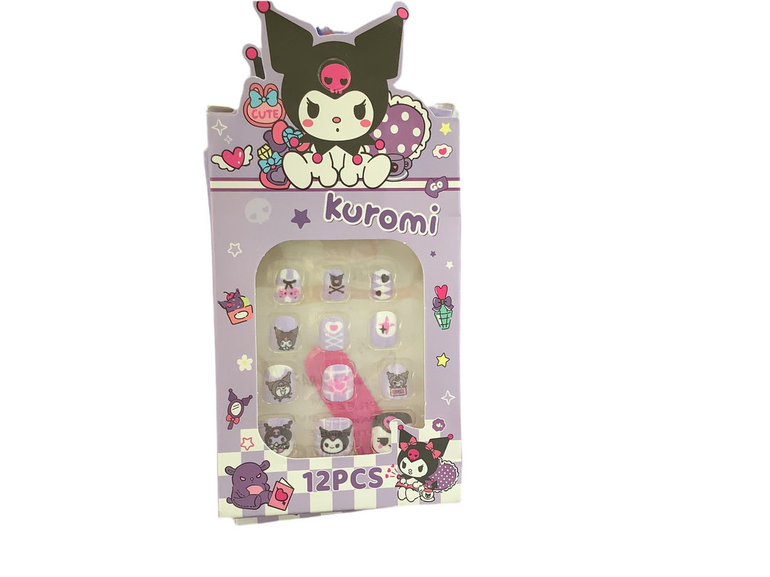 Kuromi nails