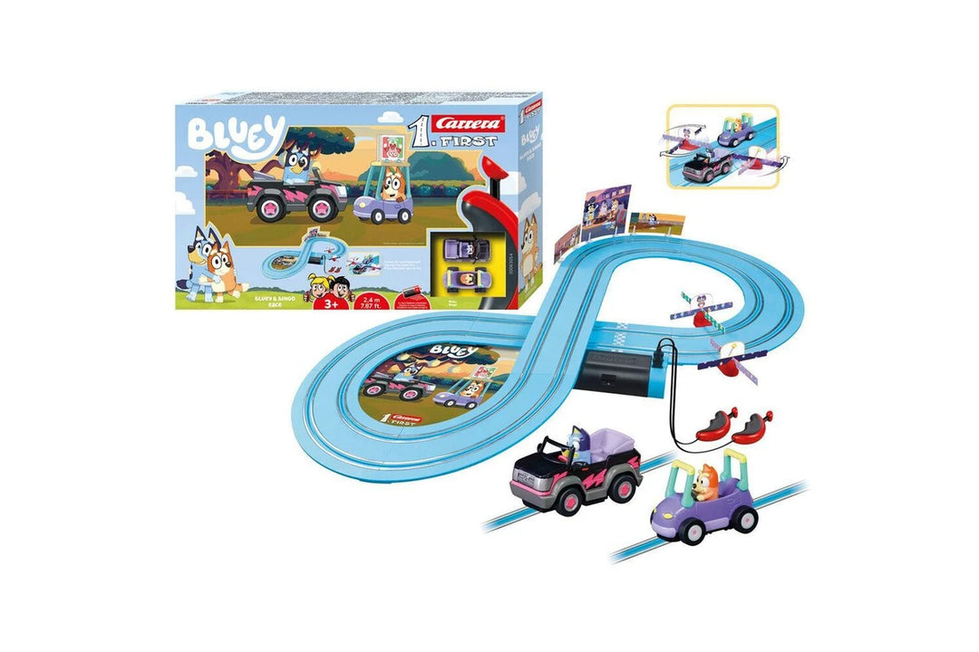 Carrera First Bluey Slot Car Set