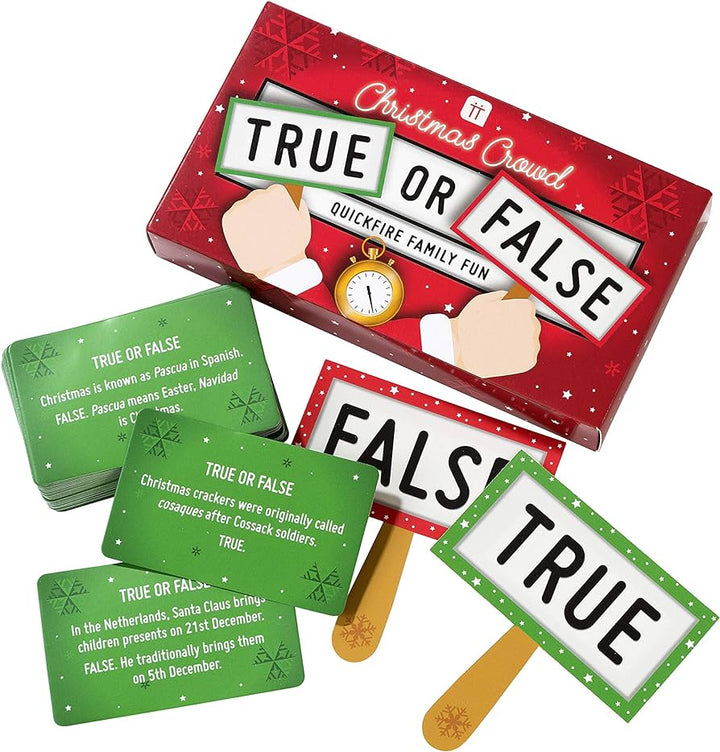 Christmas Crowd True Or False Game