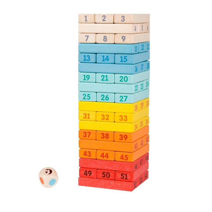 Classic World Deluxe Colourful Tower Game