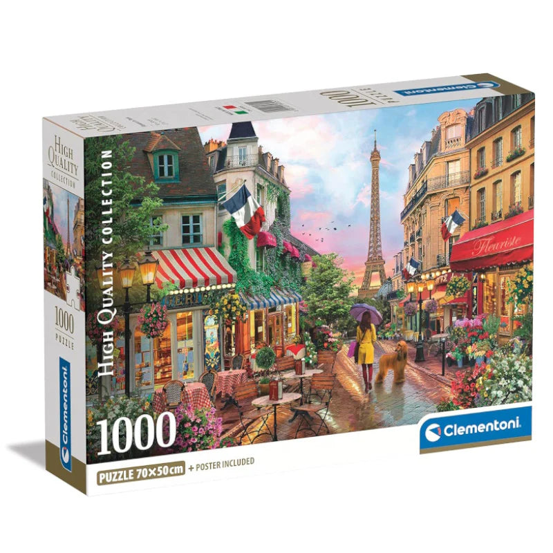 1000 Piece Flowers In Paris Puzzle