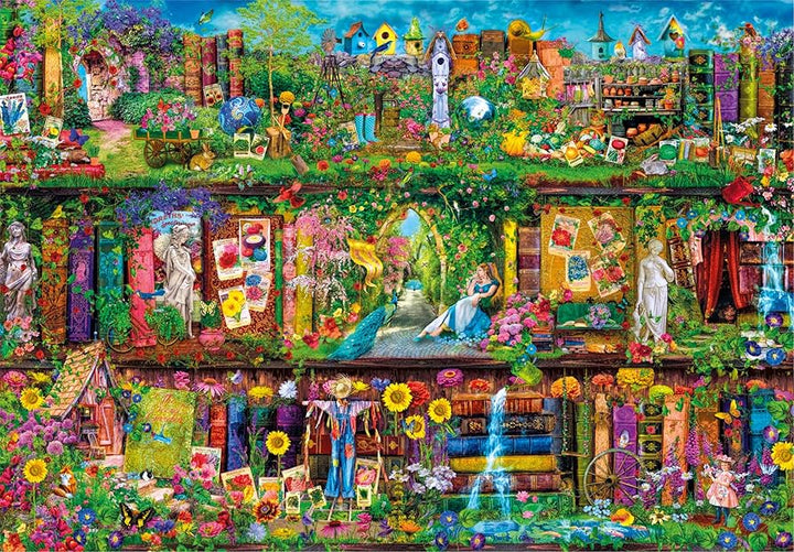 Clementoni 6000 Piece Puzzle - The Garden Shelf