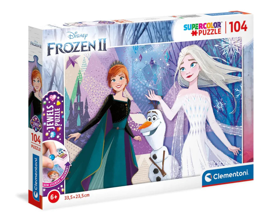 Clementoni Frozen II Jewels 104p Puzzle