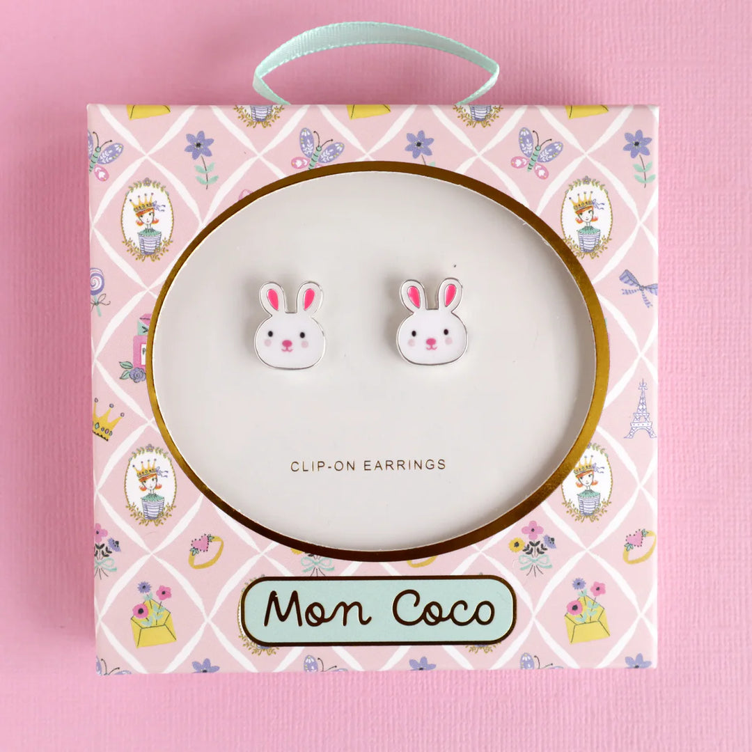Clip on Earrings Bunny