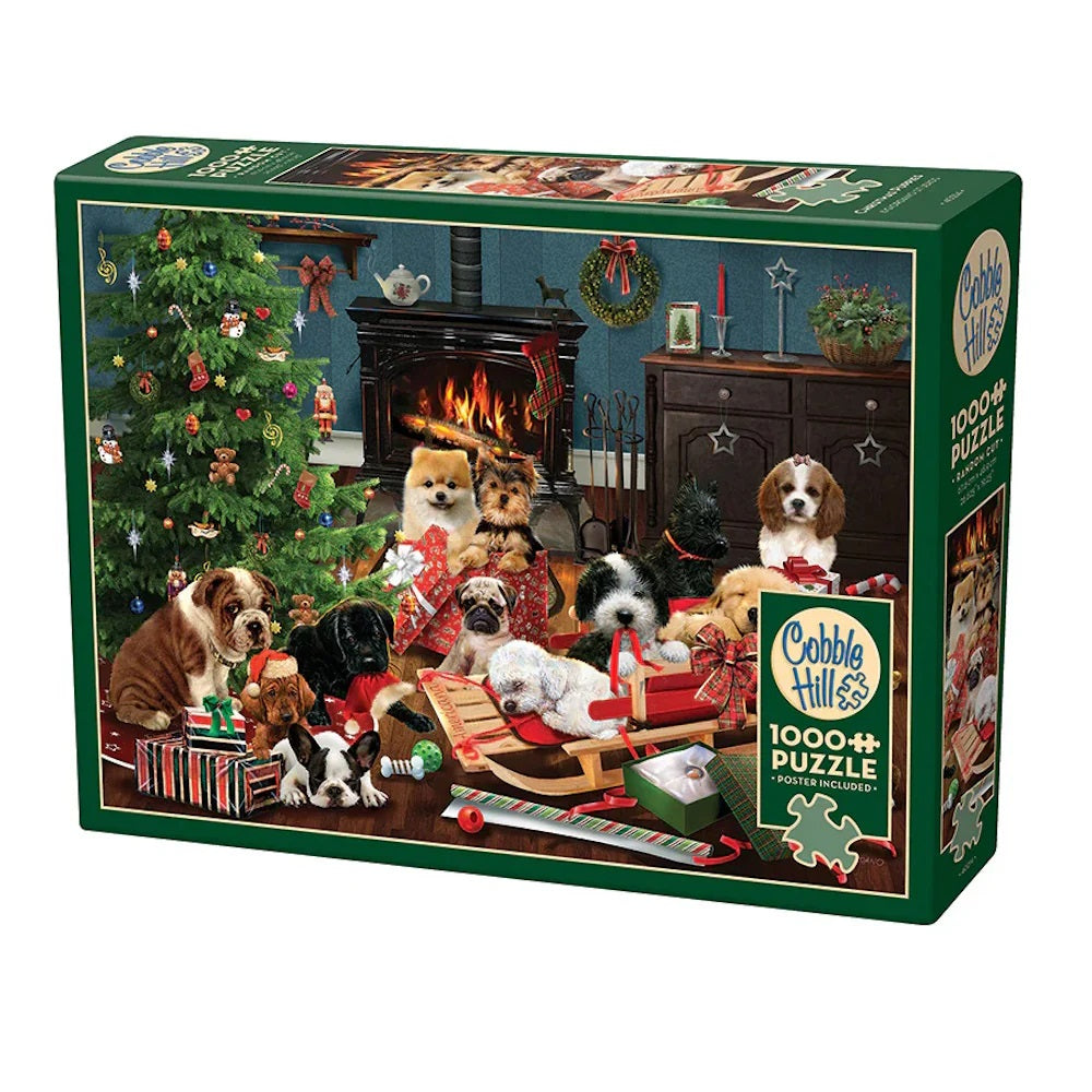 Christmas Puppies Puzzle