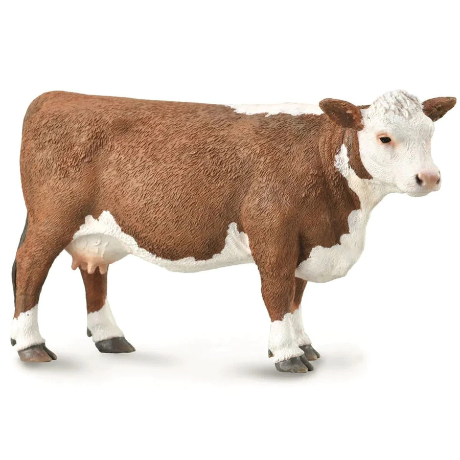 Hereford Cow Figurine