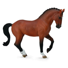 Hanoverian Mare Bay Horse Figurine