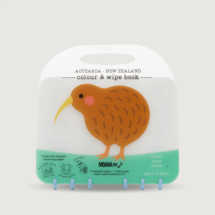 Colour & Wipe Book Aotearoa New Zealand