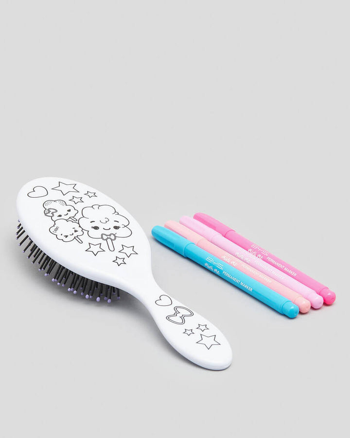 Colour in Hair Brush Fairy Floss