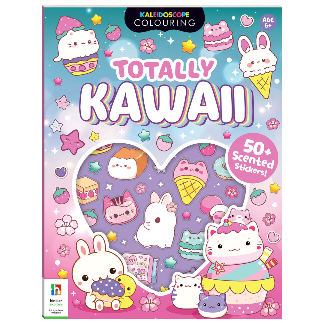 Colouring Totally Kawaii Scented Stickers