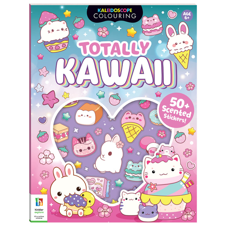 Colouring Totally Kawaii Scented Stickers