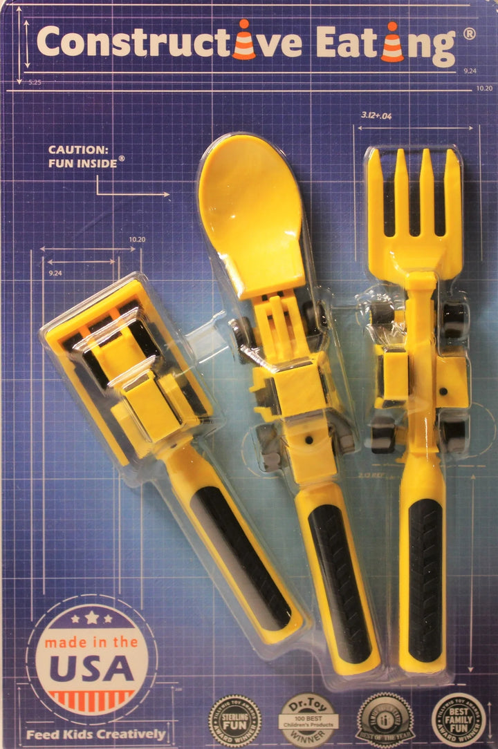 Construction 3-piece Cutlery Set