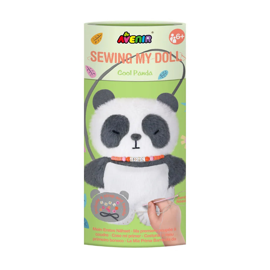 Cool Panda Sewing doll Kit