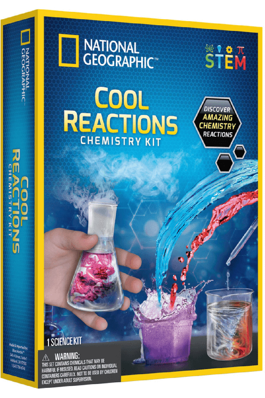 Cool Reactions Chemistry Kit National Geographic