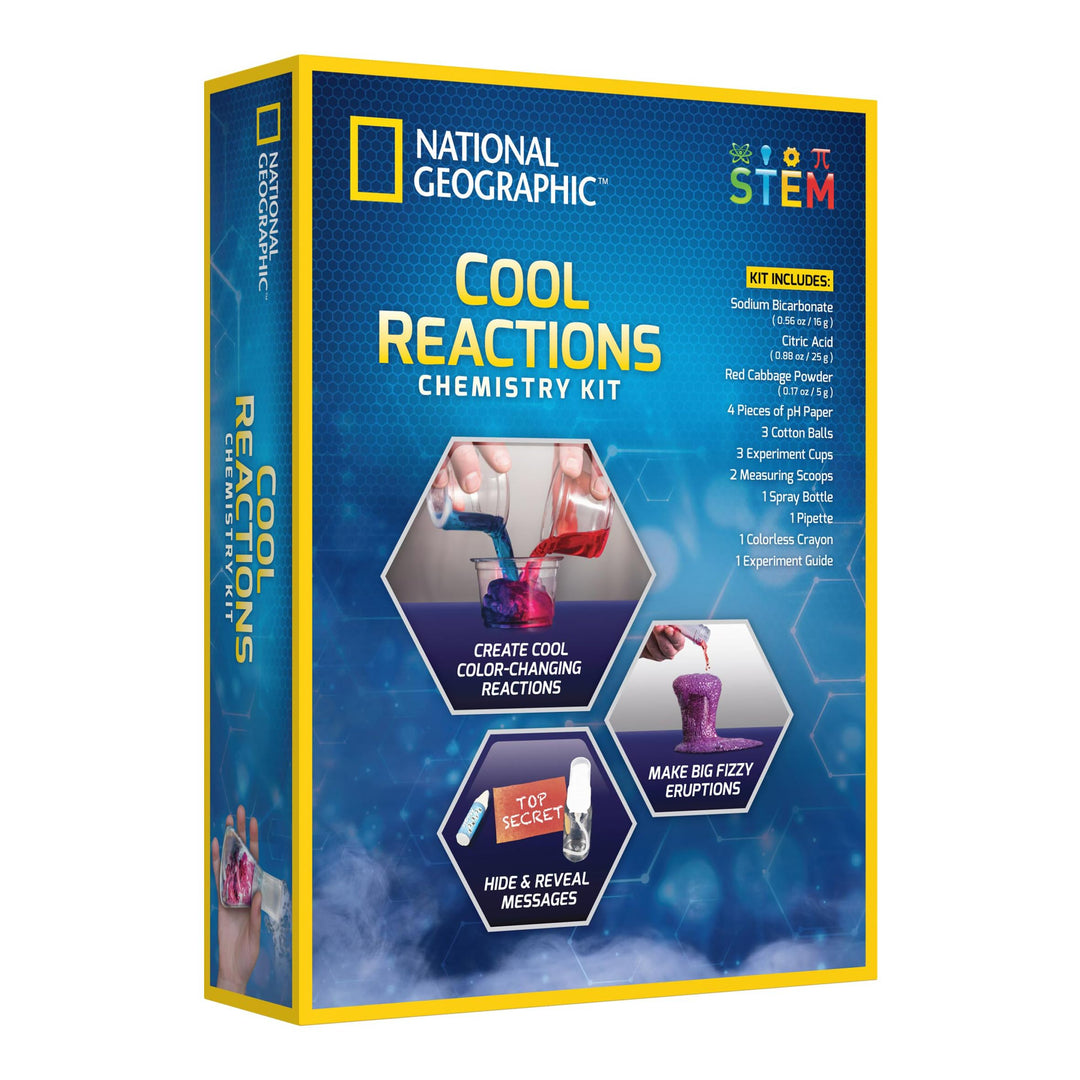 Cool Reactions Chemistry Kit National Geographic