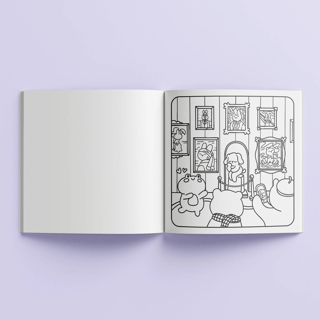 Cosy Colouring Around Town