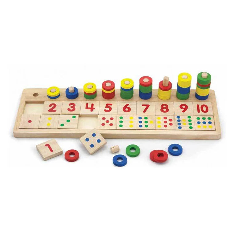 Count & Match Numbers Wooden Viga