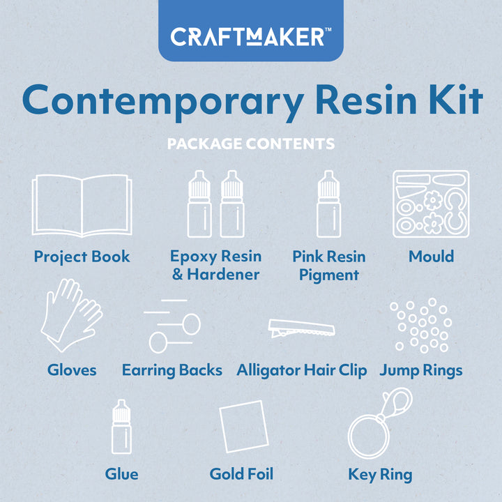 Craft Maker Contemporary Resin Kit Deluxe
