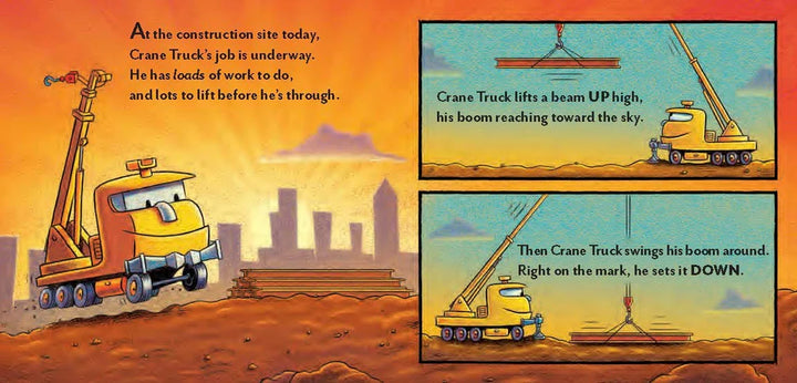 Crane Truck's Opposites (Goodnight, Goodnight, Construction Site)