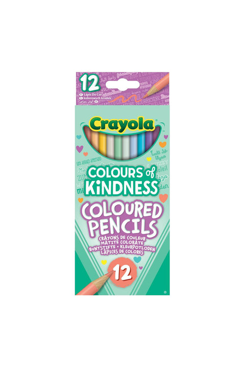 Crayola Colours of Kindness 12 Coloured Pencils
