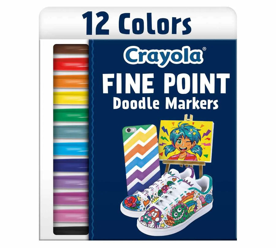 Crayola Fine Point Permanent Markers