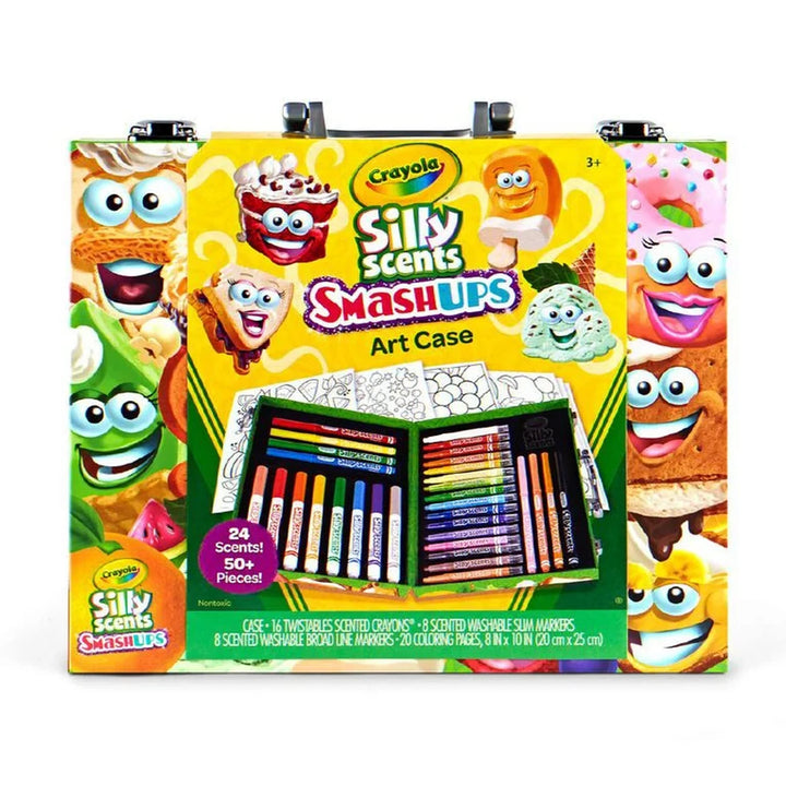 Crayola Silly Scents Smashups Art Case
