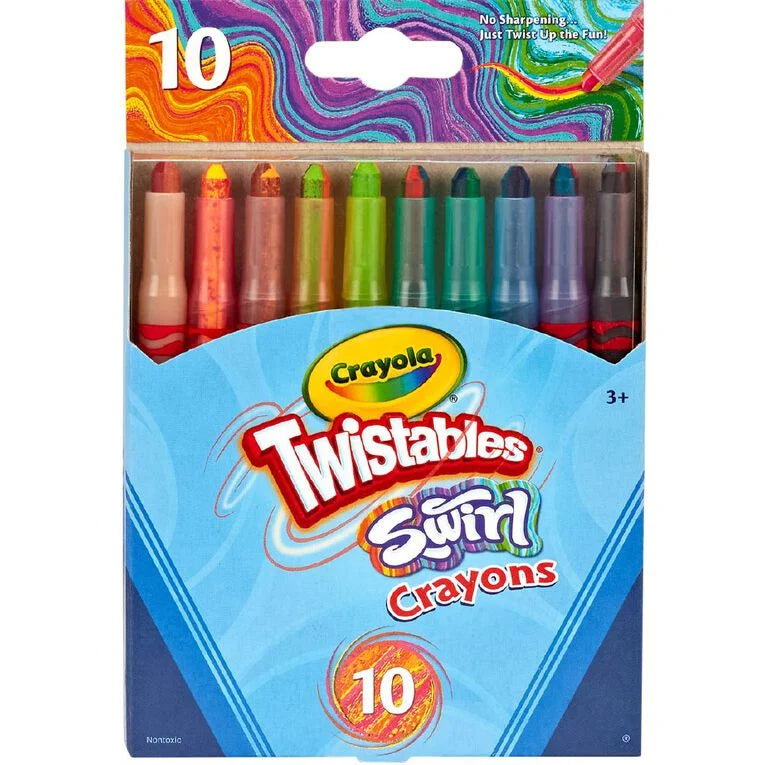Crayola Twistables Swirl Crayons 10 pack
