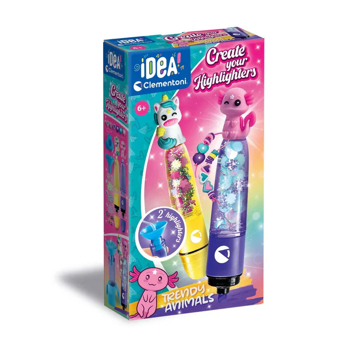Create Your Own Highlighters - Trendy Animals