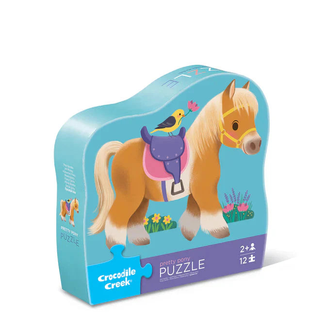 Crocodile Creek 12 Piece Puzzle - Pretty Pony