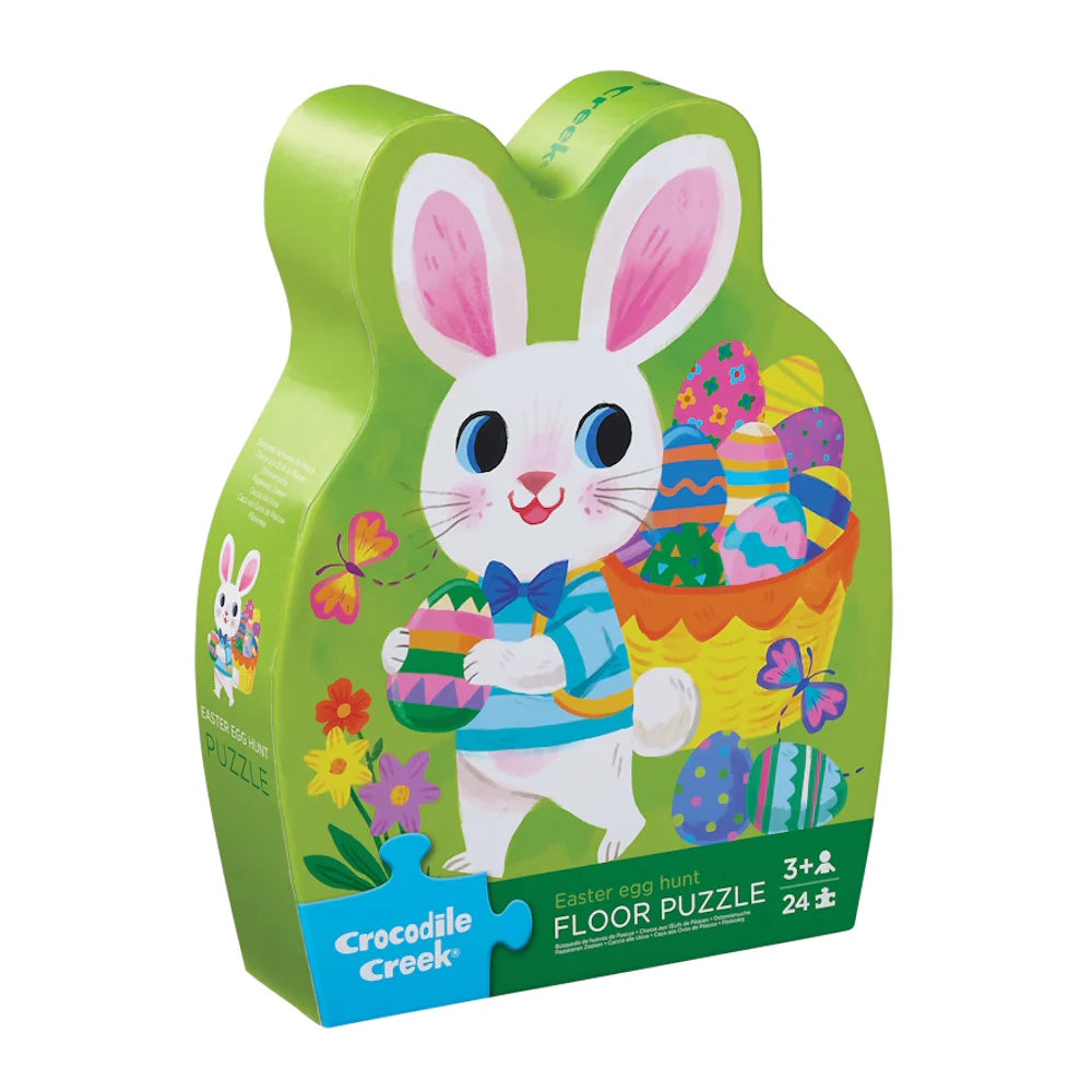 Crocodile Creek 24 Piece Puzzle - Easter Egg Hunt