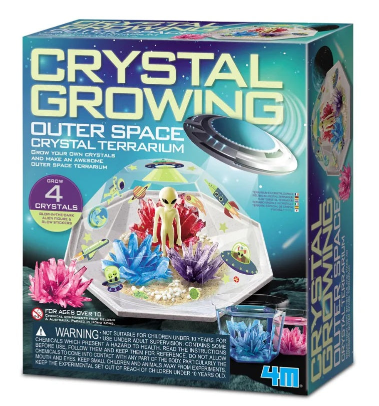 Crystal Growing Outer Space Crystal Terrarium 