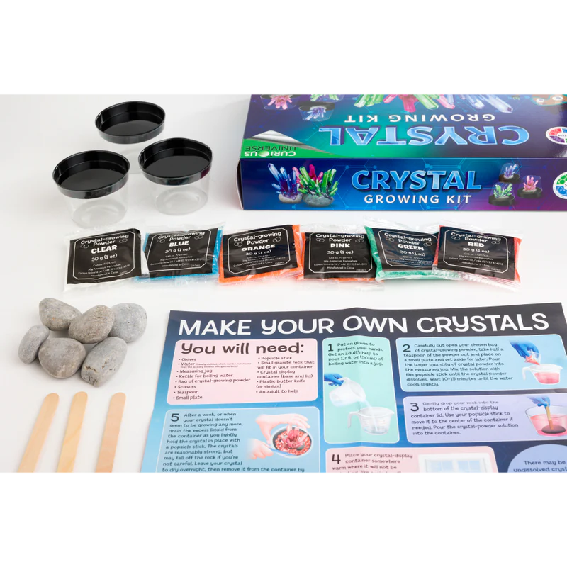 Crystal Growing Kit Curious Universe