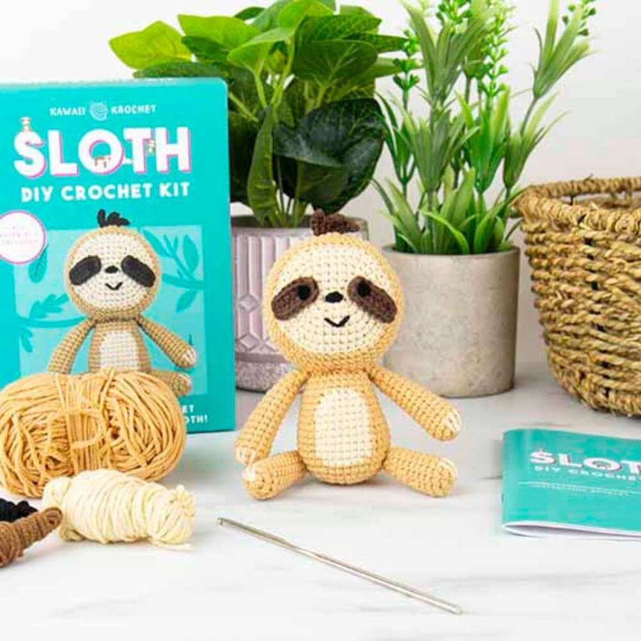 Sloth DIY Crochet Kit